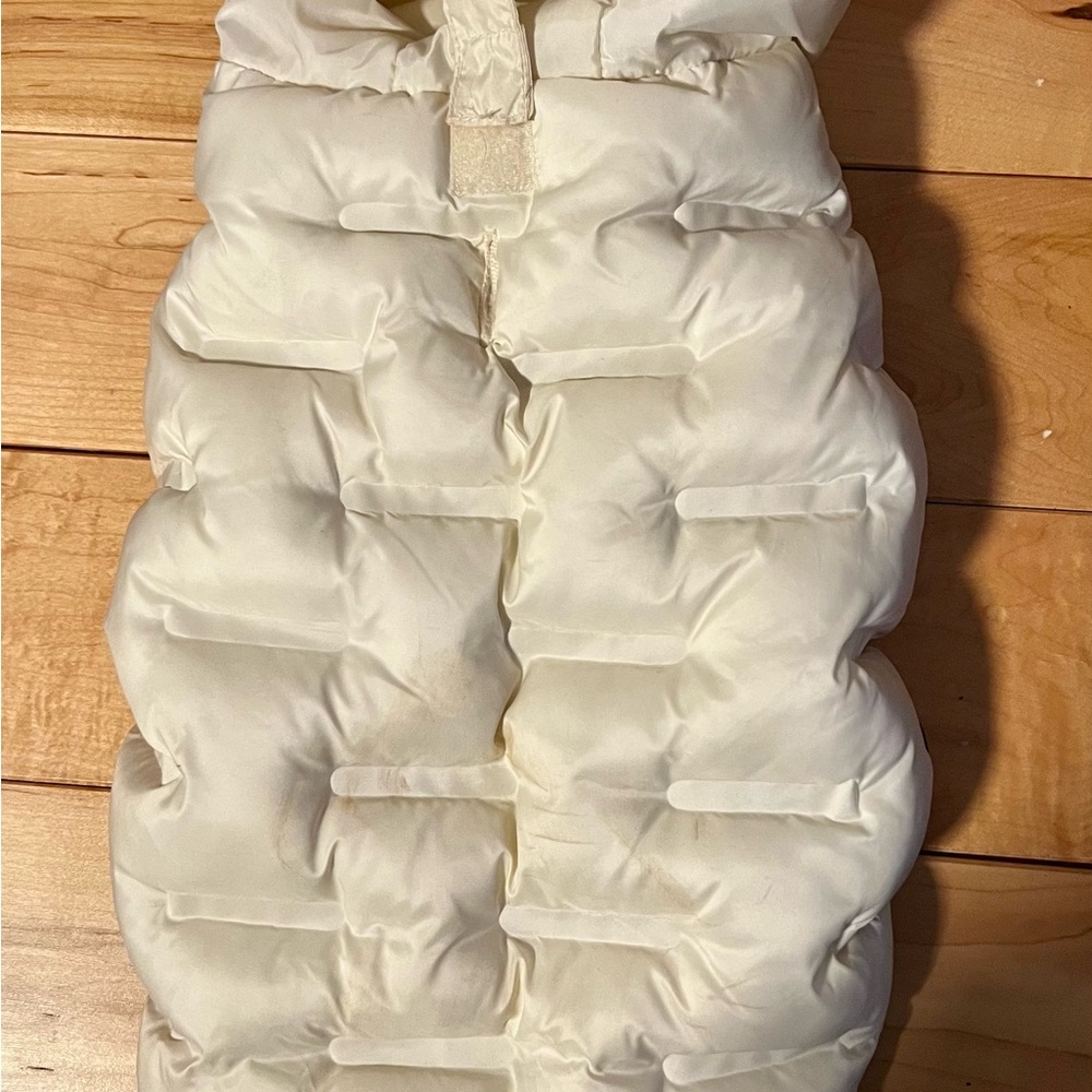 Cozy Cream Dog Puffer Jacket